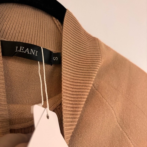 Mock Neck Ribbed Long Sleeve Bodycon Pullover Mini Sweater Dress - Picture 9 of 13